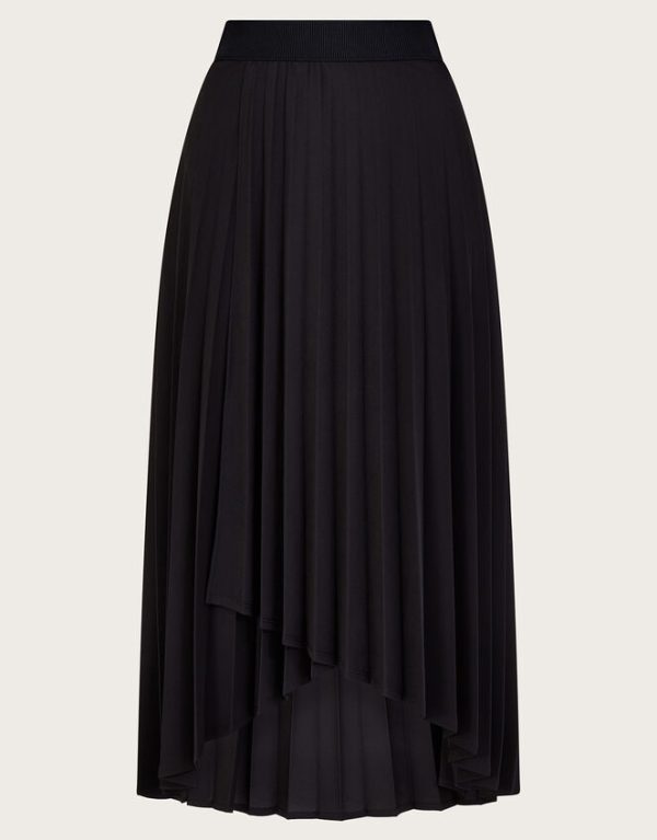 Monsoon Parly Pleated Skirt Black - Image 5