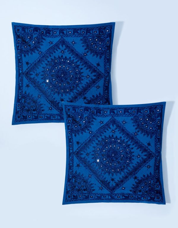 Monsoon Mirrorwork Cushion Covers Set of Two