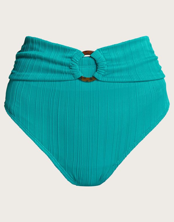 Monsoon Tori Bikini Bottoms Blue - Image 5