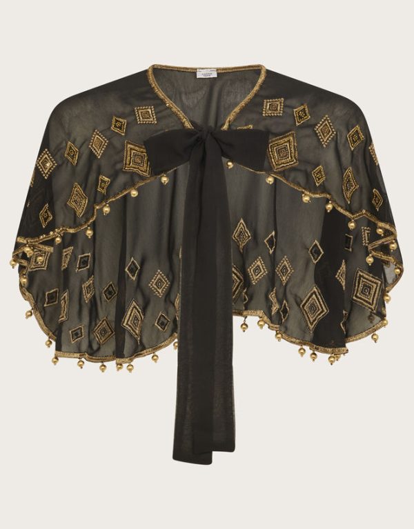 Monsoon Beaded Cape