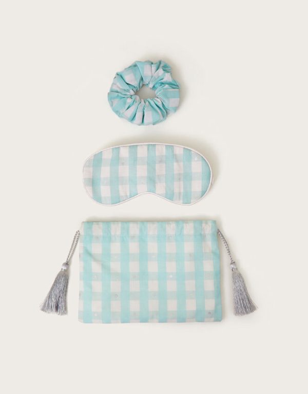 Monsoon Clementine Scrunchie and Eye Mask Set