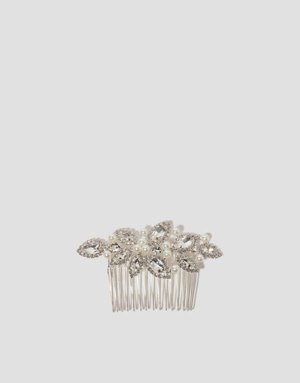 Monsoon Floral Embellished Hair Comb