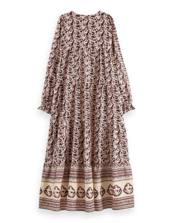 Monsoon Scotch and Soda Print Maxi Dress Multi - Image 5