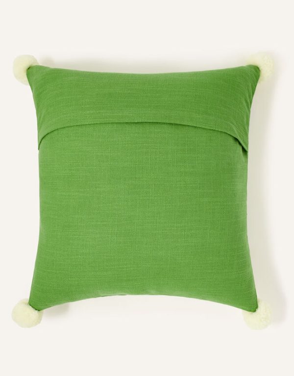 Monsoon Palm Embroidered Cushion - Image 2