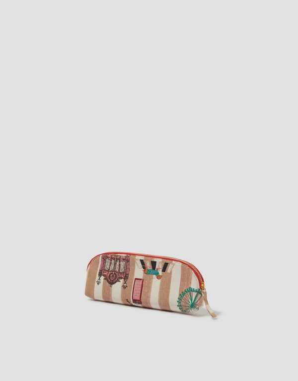 Monsoon Stripe London Print Pencil Case - Image 2