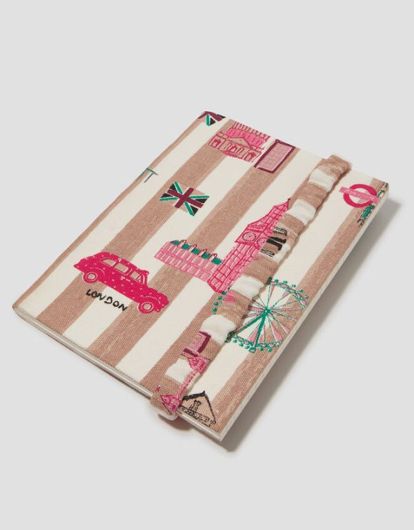 Monsoon Stripe London Print Notebook - Image 2