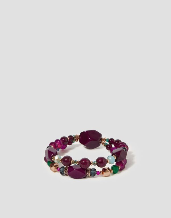 Monsoon Chunky Beaded Bracelet - Image 2