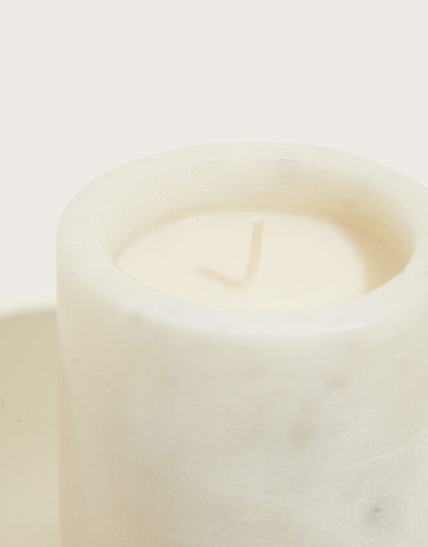 Monsoon Marble Candle with Lid - Image 2