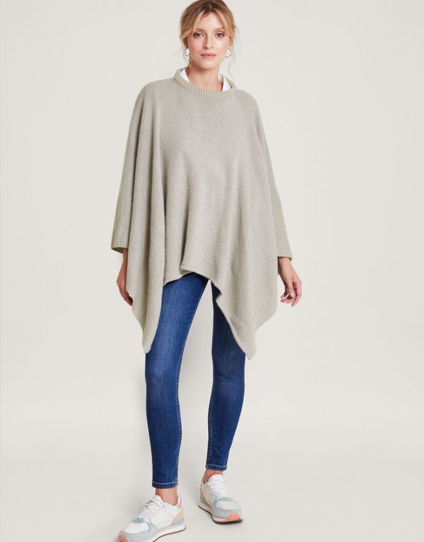 Monsoon Metallic Poncho