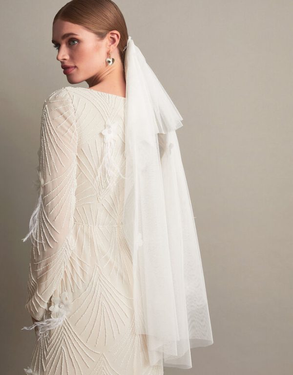 Monsoon Daisy Embellished Bridal Veil