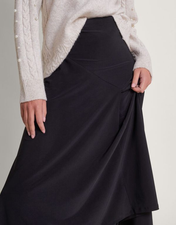 Monsoon Fenn Flare Skirt Black - Image 4